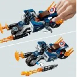 LEGO Marvel Super Heroes Captain America Outrider-Attacke 76123