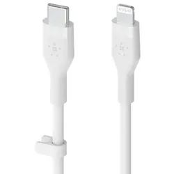 Belkin Flex Lightning/USB-C 15W 3m, mfi, 15W, weiß  CAA009bt3MWH