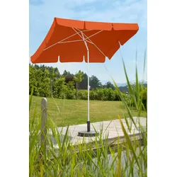 Sonnenschirm SCHNEIDER SCHIRME "Ibiza", orange (terracotta), Obermaterial: 100% Polyester, Standschirme, ohne Schirmständer