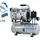 Hyundai Silent Kompressor SAC55751 SET (8 bar, 6L, tragbar, ÖLFREI, 59 dB, 550 W / 0.75 PS)