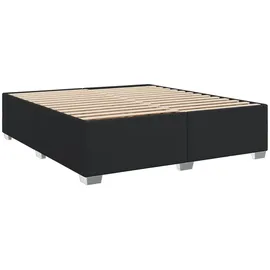 vidaXL Boxspringbett 180 x 200 cm Schwarz