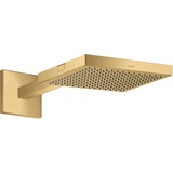 Hansgrohe Axor Starck 240x240mm, 1jet mit Brausearm brushed gold optic