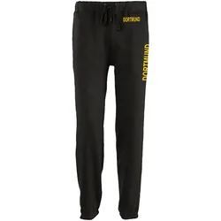multifanshop Jogginghose - Dortmund - Bund & Seite - Druck gelb - Trainingshose