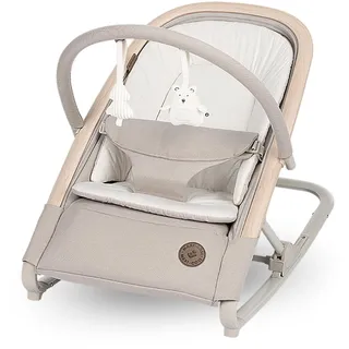 Maxi-Cosi Kori 2-in-1-Babywippe mit Spielzeugbogen, 0–2 Jahre, bis zu 15 kg, Baby Bouncer, 3 mit einer Hand einstellbare Liegepositionen, Easy-in-Gurt, leicht und kompakt, Eco Care, Classic Beige