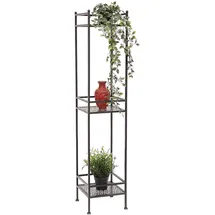 DanDiBo Ambiente Standregal 23 x 110 x 23 cm Schwarz
