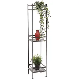 DanDiBo Ambiente Standregal 23 x 110 x 23 cm Schwarz