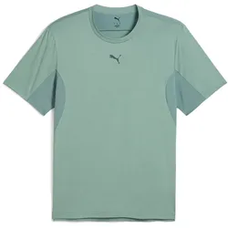 PUMA Trainingsshirt »M CLOUDSPUN SOFT BREATHABLE TEE« PUMA Green Moon Heather XL