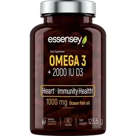 essensey OMEGA 3 + VITAMIN D3 Kapseln 90 St.