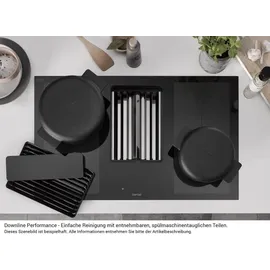 berbel Kochfeldabzug Downline Performance 83 cm Edelstahl