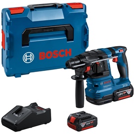 Bosch Professional GBH 18V-22 Akku-Bohrhammer inkl. L-Boxx + 2 Akkus 4.0Ah (0611924002)