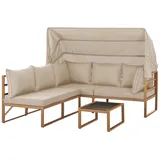 Svita Maui Gartenmöbel-Lounge-Set Sonneninsel beige
