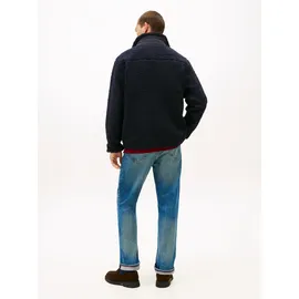 Tommy Hilfiger Sweatjacke TOMMY HILFIGER "TEDDY FLEECE ZIP THROUGH", Herren, Gr.