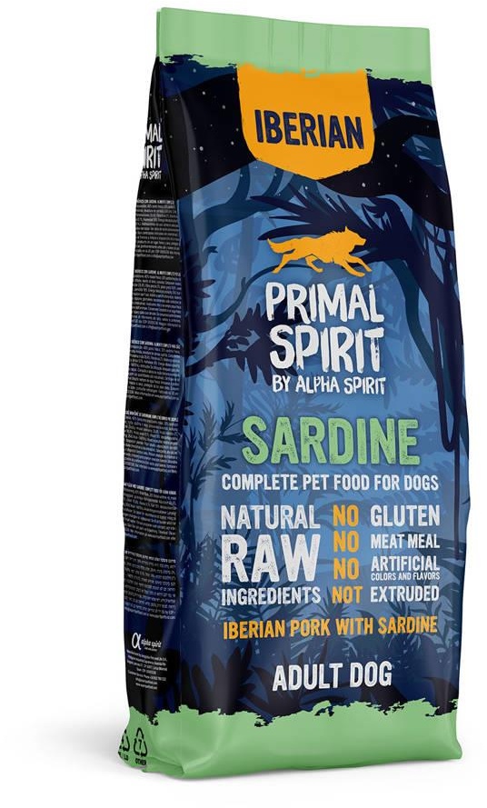 PRIMAL SPIRIT Iberian Sardine 12kg + Überraschung für den Hund (Rabatt für Stammkunden 3%)