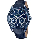 Jaguar Connected J961/1 Leder blau 44 mm UJ961/1