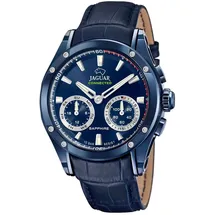 Jaguar Connected J961/1 Leder blau 44 mm UJ961/1