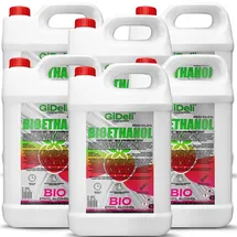 gideli Bioethanol Walderdbeerduft 6 x 5 l