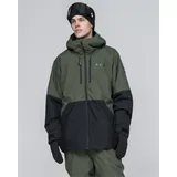 Bula Skijacke khaki / schwarz S