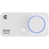 EPOS I Sennheiser GSX 300, Gaming Dac / externe USB-Soundkarte mit 7.1 Surround Sound, hochauflösende Audio EQ Voreinstellungen für Gaming, Filme und Musik – Gaming Soundkarte für PC und Mac, Weiß