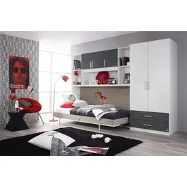 Rauch Kleiderschrank »Albero«, schwarz-weiß