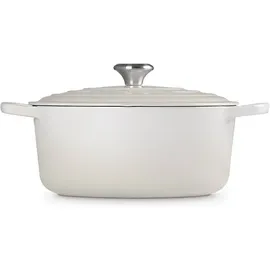 Le Creuset Signature Bräter 26 cm rund meringue