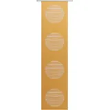 Neutex for you! Schiebegardine NEUTEX FOR YOU "Padova" Gr. 1, gelb, B:57cm H:145cm, Scherli, Polyester, Gardinen, inkl. Befestigungszubehör, Halbtransparent, Sauberer Abschluss, modern