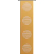 Neutex for you! Schiebegardine NEUTEX FOR YOU "Padova" Gr. 1, gelb, B:57cm H:145cm, Scherli, Polyester, Gardinen, inkl. Befestigungszubehör, Halbtransparent, Sauberer Abschluss, modern