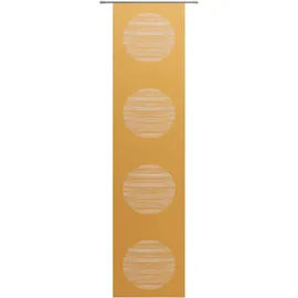 Neutex for you! Schiebegardine NEUTEX FOR YOU "Padova" Gr. 1, gelb, B:57cm H:145cm, Scherli, Polyester, Gardinen, inkl. Befestigungszubehör, Halbtransparent, Sauberer Abschluss, modern