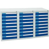 Schubladenschrank ESTA3 900x1500x500 7035/5010 7613174
