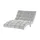 Switch Relaxliege Delphi Velours 120 x 84 x 168 cm Grau