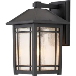 Cedar Point Outdoor Wandleuchte schwarz Quoizel QZ-CEDAR-POINT-M-BK