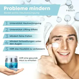 P-Beauty Retinol Creme Anti-Aging mit Hyaluronsäure 50 ml