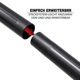 FixedByU - Plastikverlängerung Saugrohr 3 teilig, passend für Scheppach Nass Trockensauger