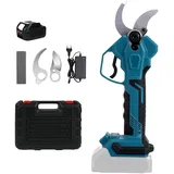 Akku Astschere Kompatibel mit Makita 21V,Professionelle Akku-Gartenscheren,Max Öffnung 40 mm,40 mm Schnittdurchmesser,LCD Display Elektrische Gartenschere Wiederaufladbare Baumschere (1 Batterie)