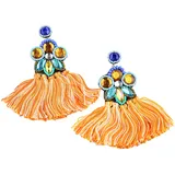 COLLEZIONE ALESSANDRO Ohrclips Manila orange onesize