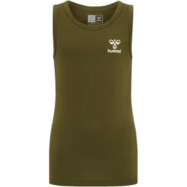hummel 2er Pack hummel hmlNOLAN Unterhemd Jungen 6086 - dark olive 134/140