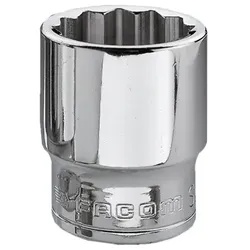 Steckschlüssel 3/8" 12-Kant 3/4" J.3/4