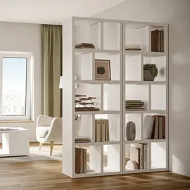 TemaHome Berlin Raumteiler 70 x 34 x 198 cm Weiß