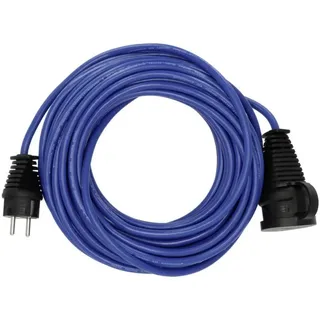Brennenstuhl 9123020536 Strom Verlängerungskabel Blau 15 m N05V3V3-F 3G 1,5 mm2 Ölbeständig, UV-Beständig
