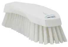 Vikan Waschbürste L, hart 38905 , Farbe: weiß