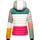 Navahoo Damen Steppjacke leichte Übergangsjacke mit Kapuze im Colourblocking Stil Lulana Multikulti