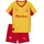 Puma Trainingsanzug "RC Lens 25/26 Heimtrikot-Minikit Kinder", Jungen, Gr. 104, rot (pelé gelb rot), Obermaterial: 100% Polyester; Rippe: 100% Polyester, Sportanzüge Trainingsanzug