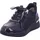 CAPRICE Damen Sneaker mit Reißverschluss Bequem, Schwarz 38 EU