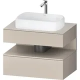 Duravit Waschtischunterschrank wandhängend „Qatego“ 80 × 60 × 55 cm