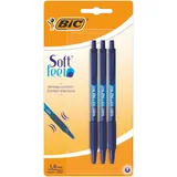 BIC Kugelschreiber Soft Feel 0.4mm blau, 3er Set