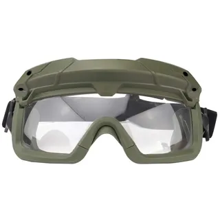 ACEXIER Taktische Airsoft Paintball Brille Winddicht Anti Fog CS Wargame Schutz Für Taktische Helm Angeln Radfahren Brille Eyewear (Green)