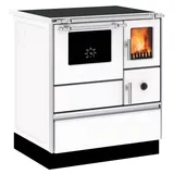 Küchenofen Alfa Plam Dominant 70 Eco Design  weiß 6,7 kw  A+ linke Version