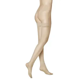 Kunert Damen Halterlose Strümpfe Beauty 7 DEN - beige - 35|36|37