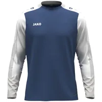 Jako Kinder Longsleeve-Shirt Dynamic Nachtblau/weiß/hellgrau, 152