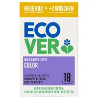 Ecover Color - Waschpulver Lavendel & Eukalyptus 18WL 1,35Kg Colorwaschmittel