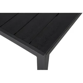 VCM ebuy24 Gartentisch Schwarz und Schwarz